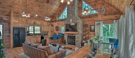 Rumah (4 Bedrooms) | Dapur pribadi | Microwave, oven, kompor, dan mesin pencuci piring