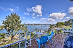 House (2 Bedrooms) | Front of property - Waldport Beach House w/ Loft, Grill & Ocean Views! (Waldport)