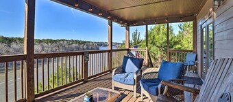 Lake Mitchell Vacation Home w/ Dock & Water Slide