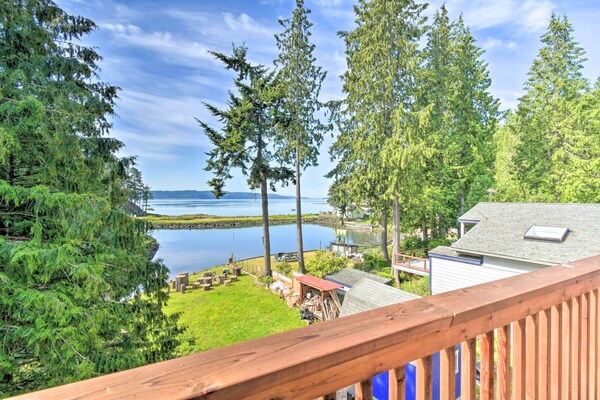 The Lillipad In Lilliwaup: Magnificent Waterfront! - Dosewallips State Park, Brinnon