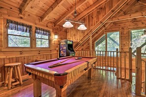 House (2 Bedrooms) | Interior - Cabin w/ Hot Tub + Deck, 3 Mi to Pigeon Forge (Pigeon Forge)