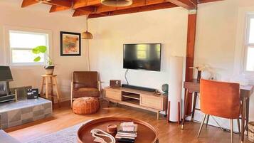 TV connectée, cheminée