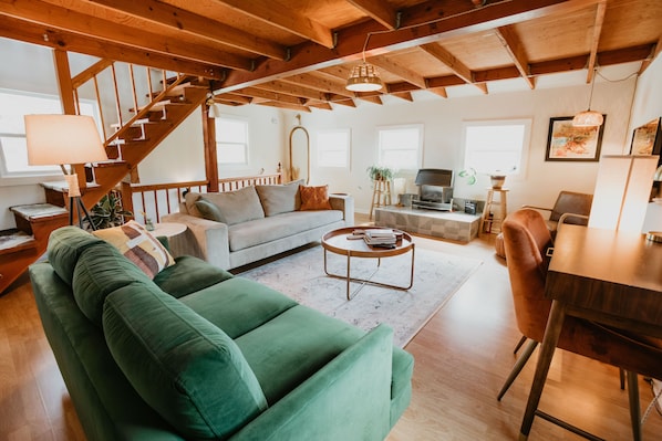 Cozy living room on the 2nd floor