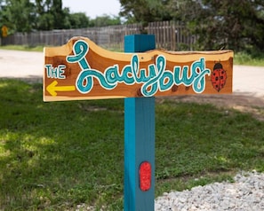 Miscellaneous - Welcome to the Ladybug Walk DT and Blanco River (Wimberley)