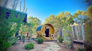 Overnatningsstedets område