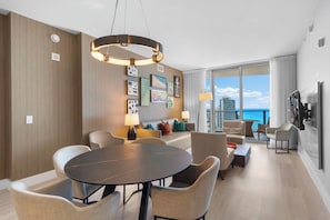 Luxury Condo | Dining room - Seaside Splendor: Ocean & City Views (Hollywood)