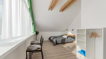 4 habitaciones, wifi gratis y ropa de cama