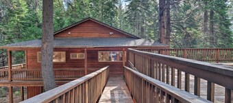 Walk to Big Trees State Park: Cabin w/ Deck!