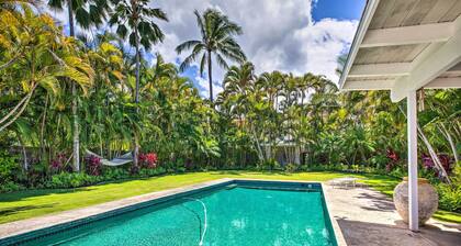 Upscale Kailua Getaway: Steps to Swim Beach!
