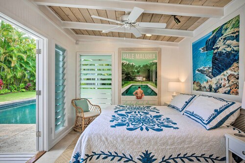 Upscale Kailua Getaway: Steps to Swim Beach!