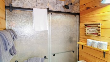 Towels, soap, toilet paper