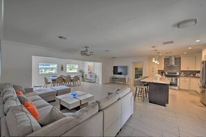 House (4 Bedrooms) | Interior - Pool, Dock, Game Room: Cape Coral Canal Home (Cape Coral)