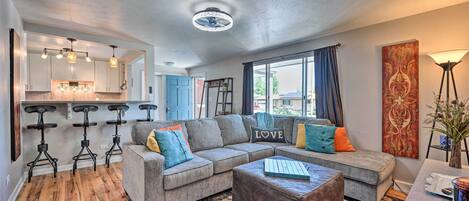 Fachada de la propiedad