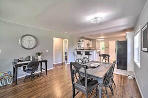 Dining - Airy Central Getaway w/ Porch & Private Yard! (Tulsa)