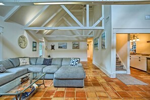 TV - Hutchinson Island Home w/ Heated Pool: Near Beach! (Fort Pierce)