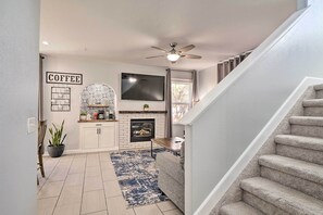 TV, fireplace - Home w/ Furnished Deck, 10 Miles to Downtown (Colorado Springs)