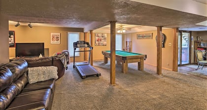 Deluxe Omaha Escape w/ Game Room, Pool Access