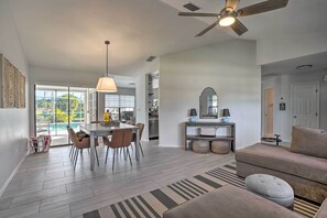 Interior - Game Room, Lanai & Pool: Breezy Cape Coral House! (Cape Coral)