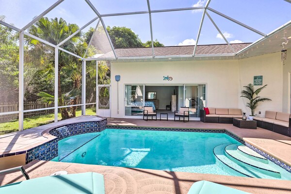 Merritt Island Home With Grill & Saltwater Pool - Cocoa, FL