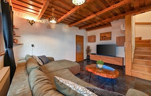 TV connectée, cheminée