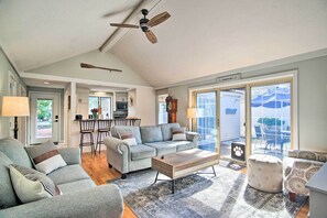 House (2 Bedrooms) | Front of property - 2 Mi to Beach: Retreat w/ Pool & Grill in Mashpee! (Mashpee)