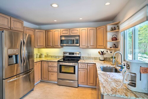 Lakefront Otis Home w/ Stunning Views & Boats!