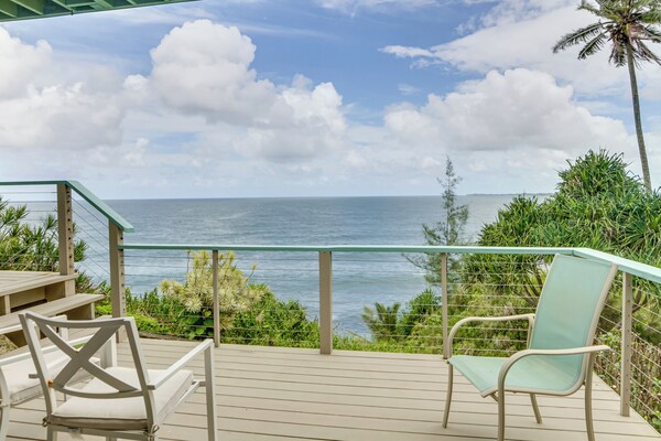 Hilo Home W/ Private Deck + Stunning Ocean Views! - Hawaï