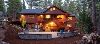 < 1 Mi to Beach: Expansive Tahoe Escape w/ Hot Tub