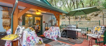 Secluded Placerville Cabin w/ Deck: Walk to River!
