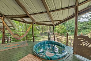 House (2 Bedrooms) | Interior - Tropical Cabana w/ Deck, Hot Tub & Lush Scenery! (Keaau)