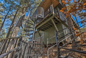 House (3 Bedrooms) | Front of property - Jemez Springs Cabin w/ Mtn Views: Steps to River! (Jemez Springs)