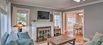 가구 장식된 덱이 있는 매력적인 털사 방갈로!