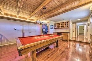 House (5 Bedrooms) | Interior - Hot Tub, Game Room & Sauna: Ruidoso Hideaway! (Ruidoso)