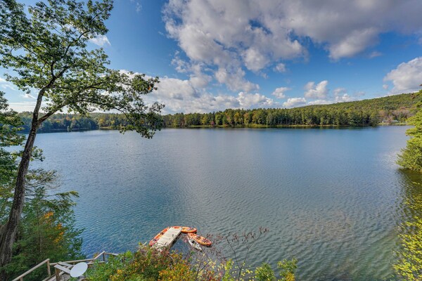 Orwell Cabin On Sunrise Lake W/ Private Dock & Bbq - Fair Haven, VT