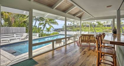 Ocean-view Kailua-kona Escape w/ Private Pool!