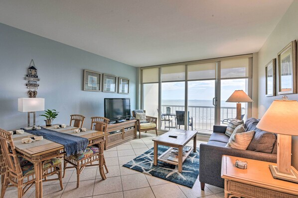 Apartment (1 Bedroom) | Interior - Heated Pool + Beach View: Galveston Resort Condo! (Galveston)