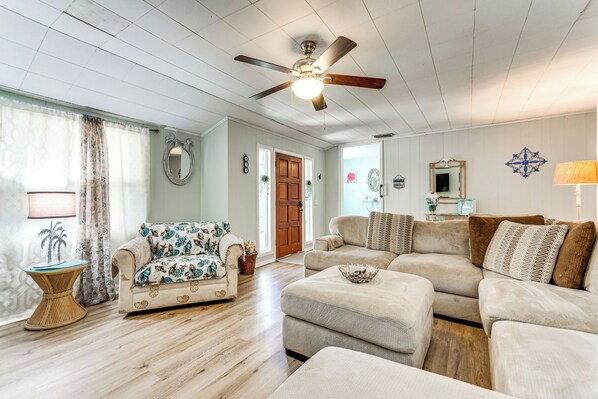 House (3 Bedrooms) | Interior - Walk to Beach: Fort Walton Coastal Retreat (Fort Walton Beach)