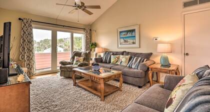 Breezy St Augustine Condo: Walk to Crescent Beach!