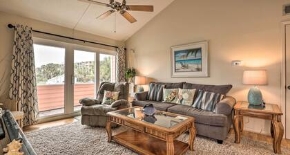 Breezy St Augustine Condo: Walk to Crescent Beach!