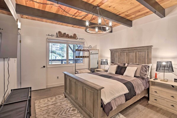House (3 Bedrooms) | Interior - Modern Cabin w/ Game Room & Deck, Near Skiing (Running Springs)