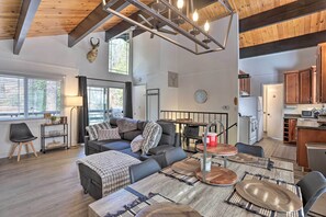 House (3 Bedrooms) | Interior - Modern Cabin w/ Game Room & Deck, Near Skiing (Running Springs)