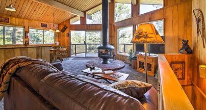 5 Mi to Big Bear Mtn Resort: Cozy Cabin w/ Deck