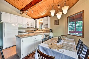 House (3 Bedrooms) | Interior - Lake Arrowhead Cabin w/ Deck & Stunning Mtn Views! (Skyforest)