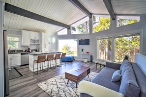 House (2 Bedrooms) | Interior - Chic Running Springs Forest Cabin w/ Deck! (Running Springs)