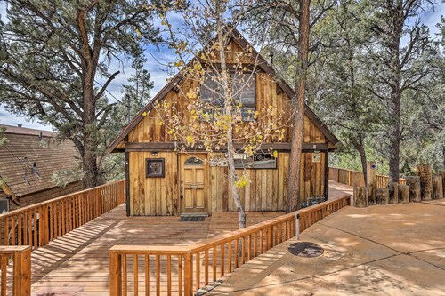 Quiet Big Bear City Cabin w/ Loft: 5 Mi to Village