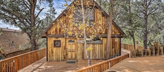Quiet Big Bear City Cabin w/ Loft: 5 Mi to Village