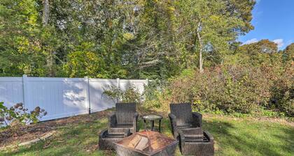 Fire Pit, Spacious Yard: Hyannis Vacation Rental