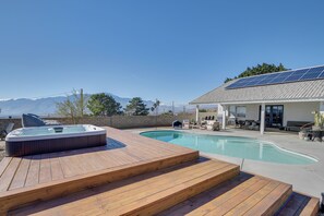 Front of property - Desert Hot Springs Home w/ Saltwater Pool & Views (Desert Hot Springs)