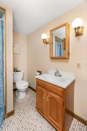 Hårtork och handdukar