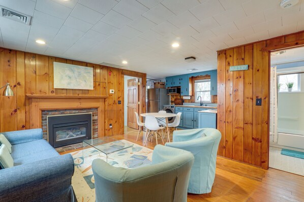 Front of property - Yarmouth Vacation Rental w/ Deck: Near Swan Pond! (South Yarmouth)